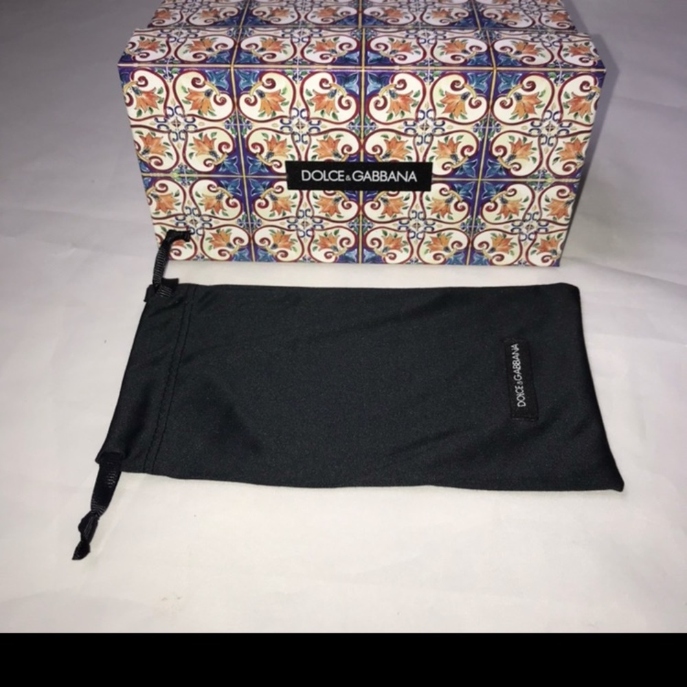 Dolce and Gabbana Empty Sunglass storage box W Bag - Picture 2 of 9